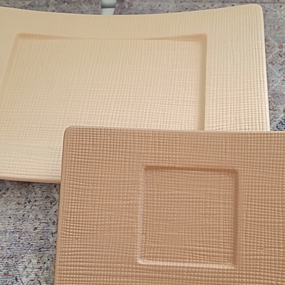 Partylite Linen Pillar Holders - Set of 2